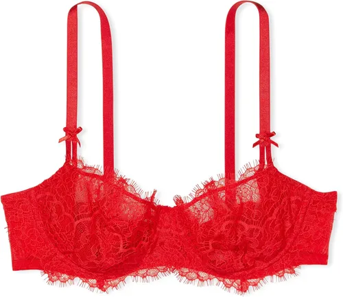 Vista 3 de Victoria's Secret Dream Angels Wicked - Brasier tipo balconette sin forro para mujer (32A-38DDD)