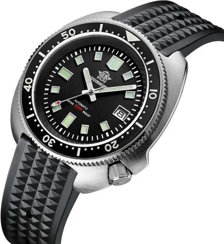 Vista 3 de ADDIESDIVE Automatic Diver 200M - Reloj mecánico luminiscente NH35A analógico de acero inoxidable