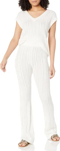 Vista 3 de The Drop Frankie - Pantalón ajustado con cordón para mujer