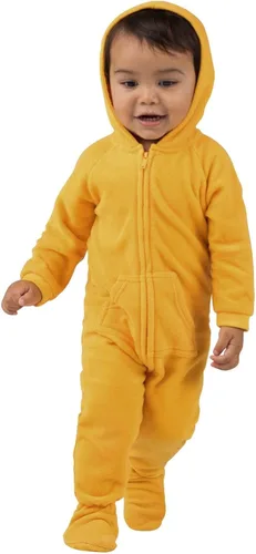 Vista 6 de Footed Pajamas - Mameluco familiar con capucha a juego Suéteres de una pieza para niños, niñas, hombres, mujeres y mascotas Unisex