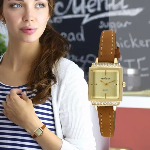 Vista 2 de Peugeot Petite Suede Reloj para mujer