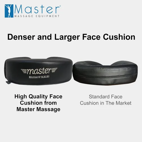 Vista 8 de Master Massage Argo - Mesa de masaje portátil de 28 pulgadas con extra Music Master Crescent redonda de alta fidelidad con sonido de alta fidelidad
