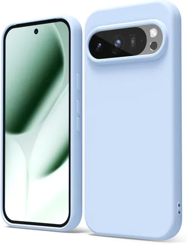 Vista 42 de oakxco para Google Pixel 6A Funda de teléfono de silicona líquida, diseño estético lindo y delgado para mujer y niña, cubierta de gel suave, lisa
