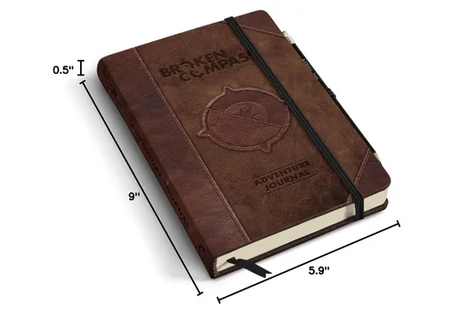 Vista 2 de Broken Compass Adventure Journal Core Book - Juego de rol inspirado en películas de aventura, divertido juego de rol para niños y adultos, a partir