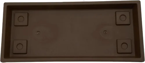 Vista 25 de The HC Companies Bandeja Rectangular Veneciana para Plantas - Platillo de 17.5" para Maceta de 18", Bandeja de Goteo de Plástico para Drenaje - Uso