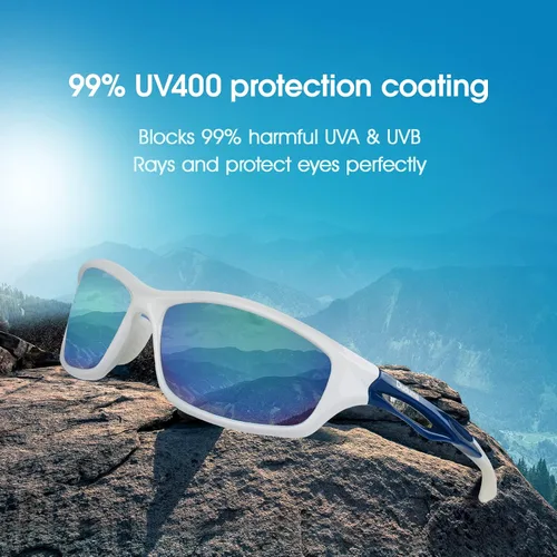 Vista 2 de Duduma Polarized Sports Sunglasses for Men Women Running Cycling Fishing Golf Driving Shades Sun Glasses Tr90