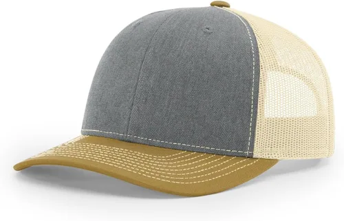 Vista 129 de Richardson 112 Gorra de Camionero - Gorra Snapback Ajustable Premium - Gorras Richardson en Blanco de Seis Paneles Estructurados Árbol real Max 7