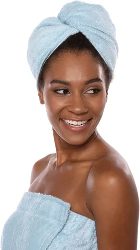 Vista 11 de Mujer viscosa de bambú – toalla de pelo toalla de secado de pelo Wrap por texere, Unitamaño