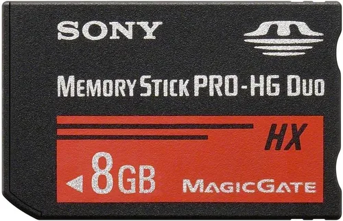 Vista 2 de Sony Memoria Stick PRO HG Duo HX de 8 GB MSHX8B (negro)