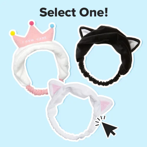 Vista 8 de I DEW CARE Diadema para Lavado Facial - Oso Marrón Diadema de Animal para Lavado de Cara y Cuidado de la Piel, Día de Spa, Suave y Esponjosa