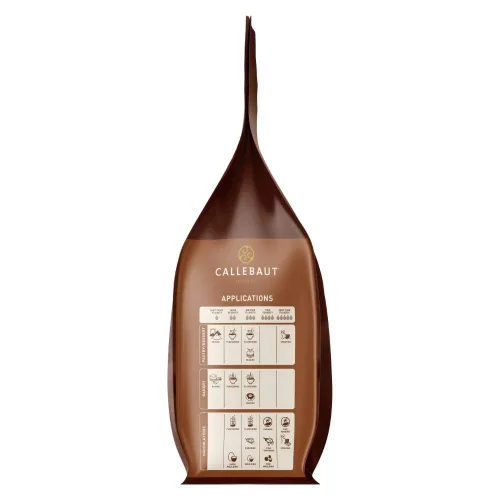 Vista 4 de Callebaut No 823 mejores caletas de chocolate con leche belga Couverture 33.6% - 2.2 lbs