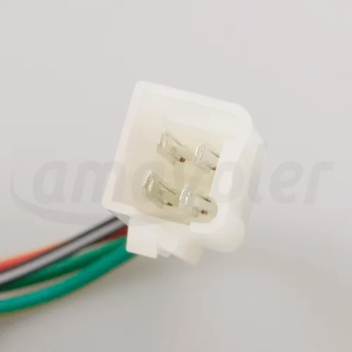 Vista 6 de Botón de interruptor de faros delanteros de montaje en manillar derecho de 7/8 pulgadas con interruptor de encendido, piezas de repuesto