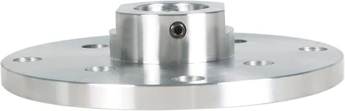Vista 4 de kimllier Placa frontal de torno de acero de 6 pulgadas, placa frontal de torno de madera, apta para husillo de 1-1/4 pulgadas x RH 8Tpi con juego