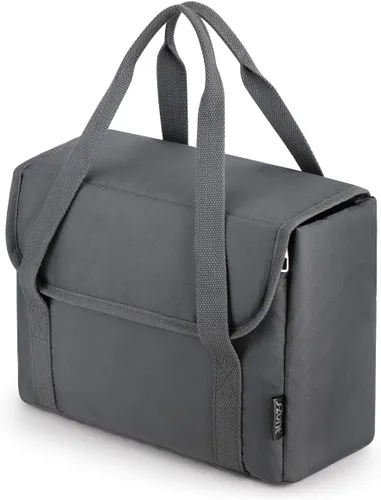 Vista 8 de S-ZONE - Bolsa impermeable a prueba de golpes y plegable para lentes de cámara, para Canon, Nikon Gris