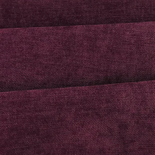 Vista 5 de Juego de 2 fundas de almohada decorativas de pana burdeos suaves y acogedoras, fundas de cojín cuadradas de chenilla para sofá, decoración de sala