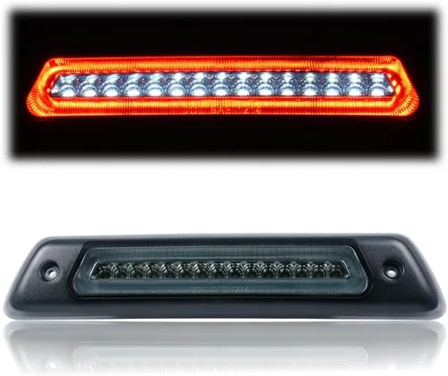 Vista 44 de GRAND ORANGE Tercera luz de freno LED de montaje alto 92-99 compatible con Chevy GMC Suburban/Yukon 94-05 compatible con Chevy Blazer S10 luz