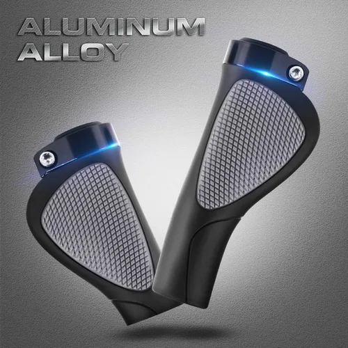 Vista 5 de Addmotor Agarres para manillar de bicicleta, protección de muñeca, textura suave, material de poliuretano, apto para manillar de bicicleta de 0.874