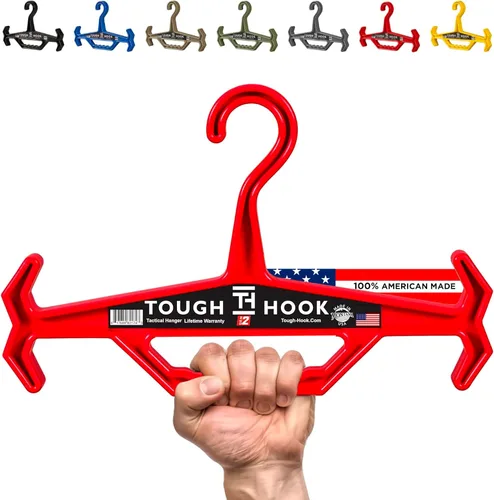 Vista 18 de Tough Hook ID - Percha de identificación resistente, fabricada en Estados Unidos, tapa de 200 libras, portaplatos, equipo táctico, buceo BCD