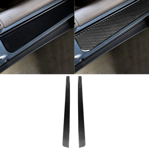 Vista 19 de NVCNX Real Premium - Cubierta de fibra de carbono para puerta de automóvil, pilar A, salida de aire, cubierta interior compatible con Chevrolet