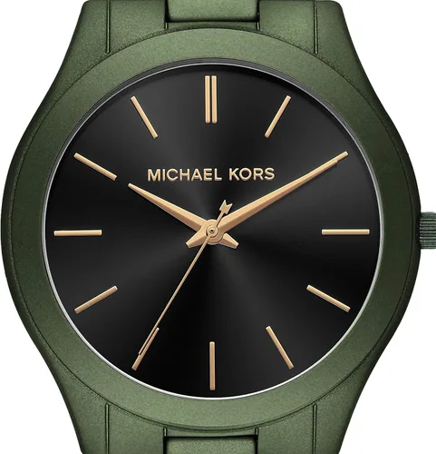 Vista 4 de Michael Kors - Reloj de cuarzo Slim Runway de acero inoxidable para hombre
