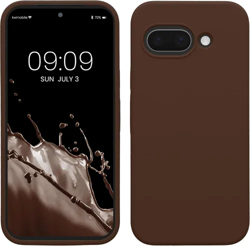 Vista 247 de kwmobile Funda Compatible con Google Pixel 6 Pro - Funda de Teléfono de Silicona TPU con Acabado Suave - Azul Caribe