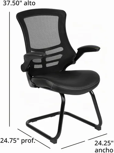 Vista 3 de Flash Furniture - Sillas de malla para oficina