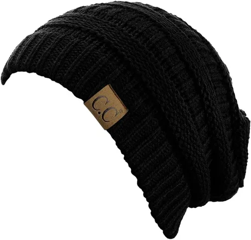 Vista 608 de C.C Trendy Warm Chunky Soft Stretch Cable Knit Beanie