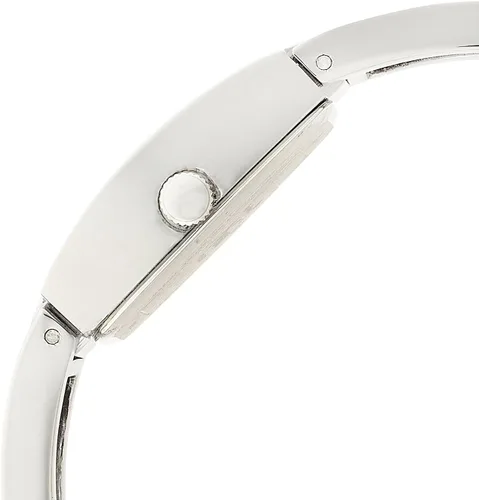 Vista 3 de Armitron 753531MPSV - Reloj de pulsera de tono plateado con cristales auténticos, plateado