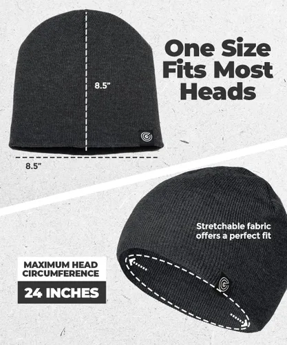 Vista 5 de Gorro original Gorro de punto suave Cálido y duradero