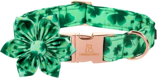 Vista 32 de Lionheart glory - Collar de perro de San Valentín, collares para perros con lazo, collares para mascotas ajustables con lazo para perros pequeños