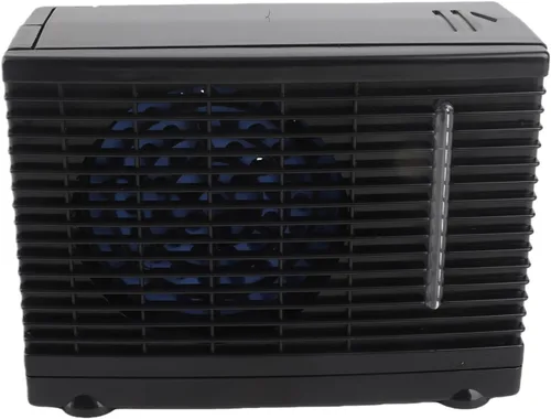 Vista 8 de Aire acondicionado de coche, mini portátil de bajo consumo de energía 12 V dos velocidades ventilador evaporativo para uso en vehículos