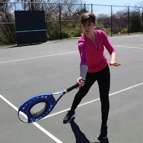 Vista 5 de Entrenador OnCourt OffCourt Sweet Spot - Aprende a golpear el centro de tu ayuda de entrenamiento de raqueta o tenis