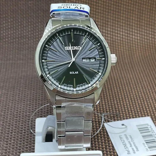 Vista 3 de Seiko Men's Quartz Watch Stainless Steel with Stainless Steel Strap