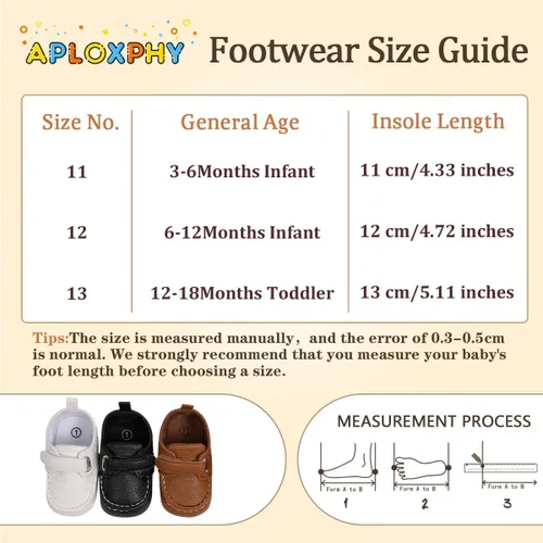 Vista 6 de Aploxphy Mocasines clásicos para bebés, niñas y niños, zapatos de vestir Oxford para bebés y niñas, zapatos de vestir para precaminantes, mocasines