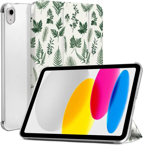 Vista 19 de CoBak Funda para iPad (A16) 11ª generación de 11 pulgadas 2025, iPad de 10.9 pulgadas 2022, funda protectora delgada con carcasa trasera translúcida