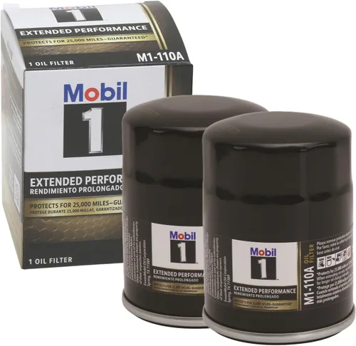 Vista 2 de Filtro de aceite (M1-110A) Mobil 1 Rendimiento extendido, alta eficiencia, alta capacidad.