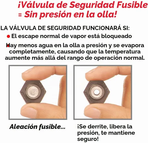 Vista 5 de Hawkins Válvula de seguridad para olla a presión