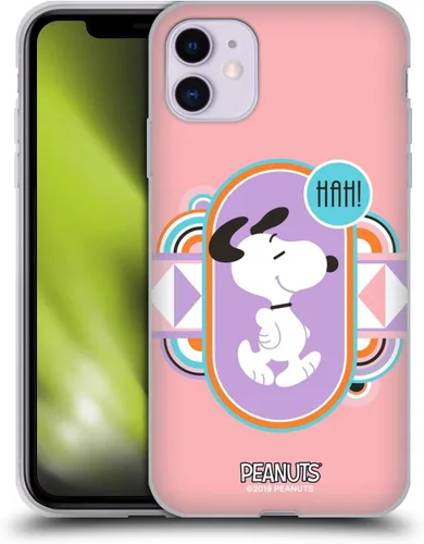 Vista 77 de Head Case Designs Snoopy Deco Dreams - Funda de gel suave con licencia oficial de Peanuts Blue Pattern compatible con Apple iPhone 7 Plus/iPhone 8