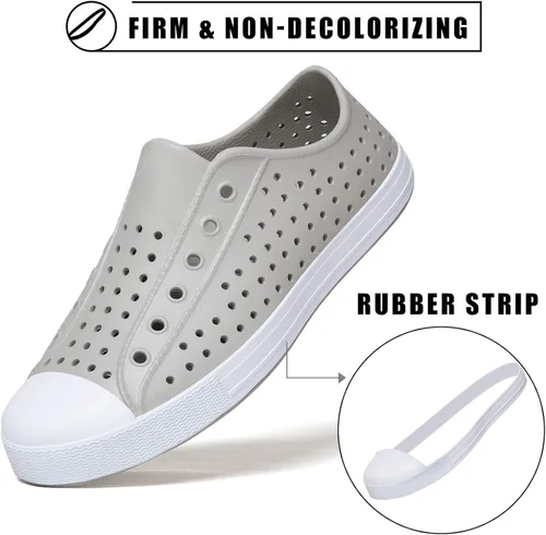 Vista 5 de SAGUARO Women's Men's Water Shoes Slip-On Garden Shoes Quick Dry Beach Aqua Shoes Lightweight Breathable Clogs