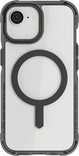Vista 44 de Ghostek Covert Clear - Funda transparente para iPhone 15 Plus, silicona a prueba de golpes, compatible con accesorios Apple MagSafe, funda Negro