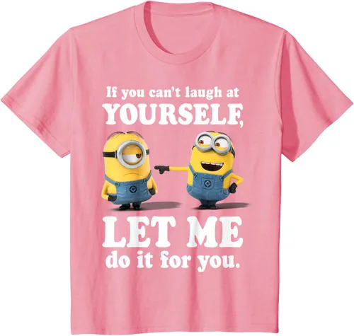 Vista 63 de Camiseta gráfica de Minions de Mi villano favorito: Ríete de ti mismo Negro