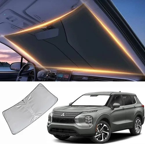 Vista 48 de Parasol para parabrisas delantero, protector de visera, accesorios para automóvil