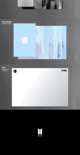 Vista 6 de BTS Proof Anthology Standard Edition Álbum CD+El arte de la prueba+Fotografía+Epílogo+Letra+Juego de tarjeta fotográfica versión