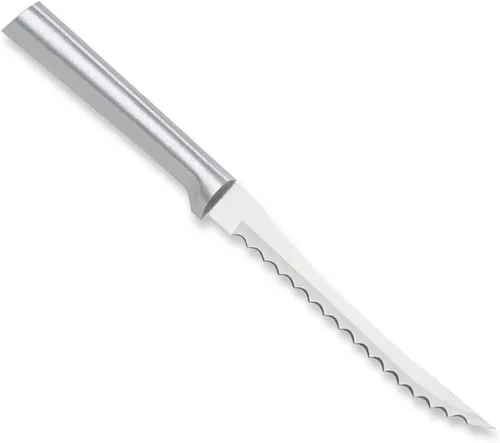 Vista 7 de RADA Cutlery - Cuchillo rebanador de tomate (W226), color negro