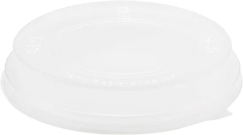 Vista 2 de Karat Tapa de domo PP para cubo corto de papel de 32 oz - 360 ct