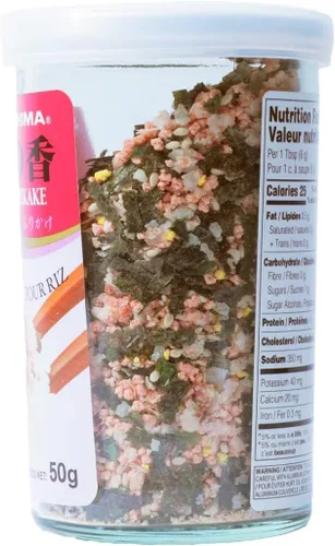 Vista 2 de JFC EBI (Camarones) Fumi Furikake Condimento de arroz, 1.7 onzas