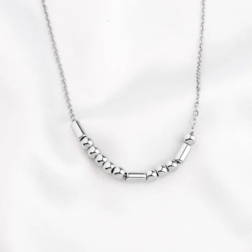 Vista 3 de BNQL BFF Morse Code - Collar para mejor amigo regalo de amistad regalo de cumpleaños para amigos