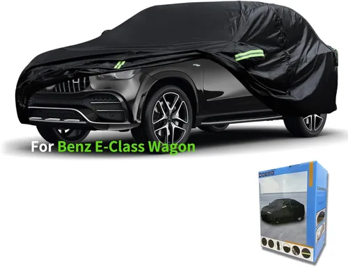 Vista 15 de Ajuste personalizado para funda de auto Mercedes-Benz, impermeable para todo tipo de clima, protección UV, resistente al viento, para exteriores
