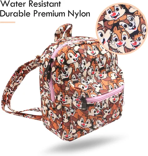 Vista 2 de Cartoon Small Nylon Bag Multipurpose Causal Daypack for Travel Trip Shopping Tablet iPad Mini up to 8 inches