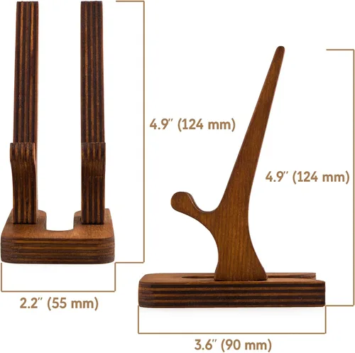 Vista 8 de Rostmary - Soporte de madera para teléfono celular para tableta, ideal para iPhone, iPad, Samsung, tabletas, lectores electrónicos, obras de arte